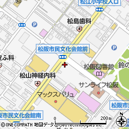 松阪警察署川井町交番周辺の地図