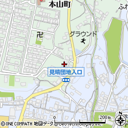 広島県府中市本山町97周辺の地図