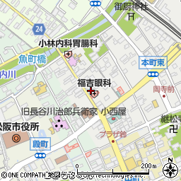 三重県松阪市本町2211周辺の地図