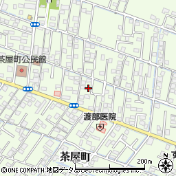 岡山県倉敷市茶屋町1592周辺の地図