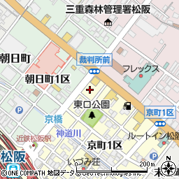 三重県松阪市京町１区12周辺の地図