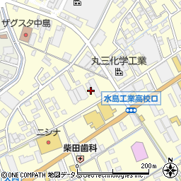 岡山県倉敷市中島1243周辺の地図