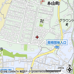 広島県府中市本山町1745周辺の地図