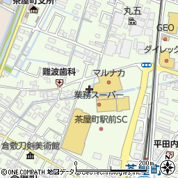 岡山県倉敷市茶屋町223-6周辺の地図