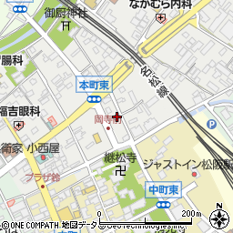 三重県松阪市本町2087周辺の地図