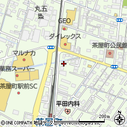 岡山県倉敷市茶屋町386周辺の地図
