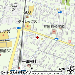 岡山県倉敷市茶屋町392-7周辺の地図