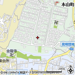 広島県府中市本山町1710周辺の地図