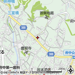 広島県府中市出口町363周辺の地図
