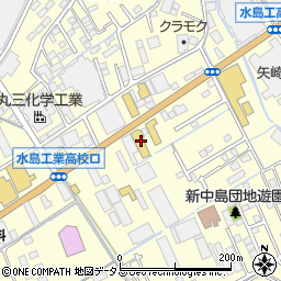 岡山県倉敷市中島1398周辺の地図