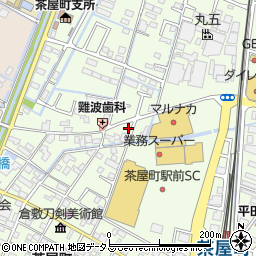 岡山県倉敷市茶屋町221-3周辺の地図