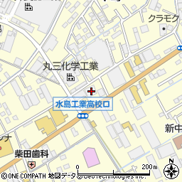 岡山県倉敷市中島1389周辺の地図