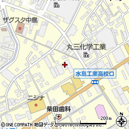 岡山県倉敷市中島1242周辺の地図