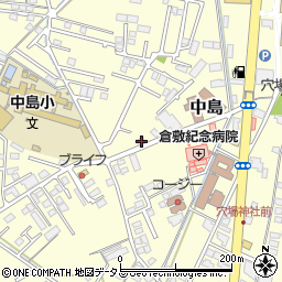 岡山県倉敷市中島759周辺の地図