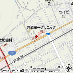 岡山県井原市高屋町127周辺の地図