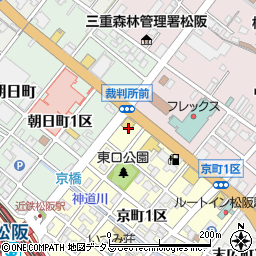 和食さと 松阪店周辺の地図