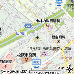 三重県松阪市魚町1614周辺の地図