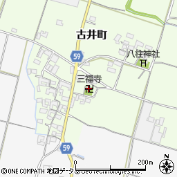 三重県松阪市古井町371周辺の地図