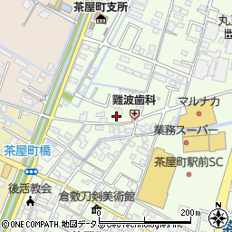岡山県倉敷市茶屋町2039周辺の地図