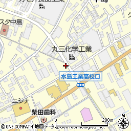 岡山県倉敷市中島1239周辺の地図