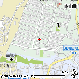 広島県府中市本山町1711周辺の地図