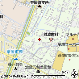 岡山県倉敷市茶屋町2037周辺の地図