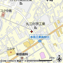 岡山県倉敷市中島1240周辺の地図