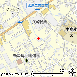 岡山県倉敷市中島1419周辺の地図