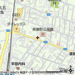 岡山県倉敷市茶屋町1608-5周辺の地図