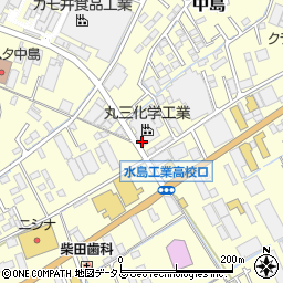 岡山県倉敷市中島1172周辺の地図