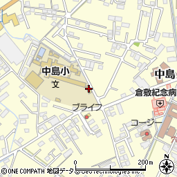 岡山県倉敷市中島916周辺の地図