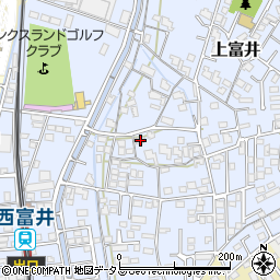 シェーンバッハ上富井Ａ周辺の地図