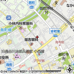 三重県松阪市本町2233周辺の地図
