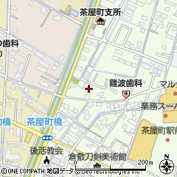 岡山県倉敷市茶屋町2047周辺の地図