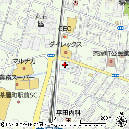 岡山県倉敷市茶屋町232-7周辺の地図