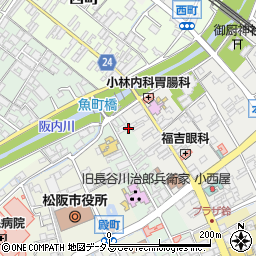 三重県松阪市魚町1615周辺の地図