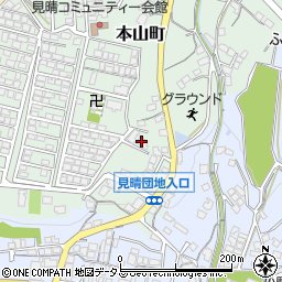 広島県府中市本山町1750周辺の地図