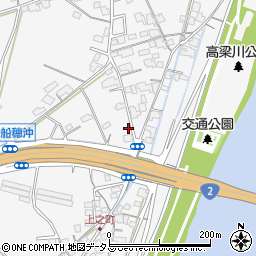 岡山県倉敷市船穂町船穂1543-4周辺の地図