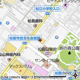 クスリのアオキ　松阪川井町店周辺の地図