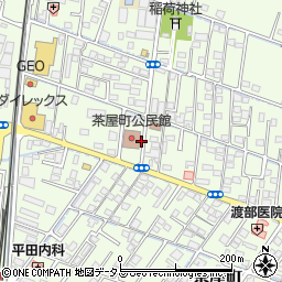 岡山県倉敷市茶屋町1605周辺の地図