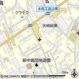 岡山県倉敷市中島1421周辺の地図