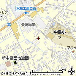 岡山県倉敷市中島986周辺の地図