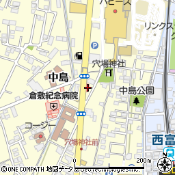 岡山県倉敷市中島827周辺の地図