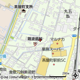 岡山県倉敷市茶屋町1691-15周辺の地図