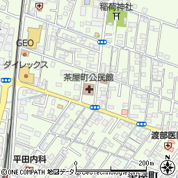 岡山県倉敷市茶屋町1604-4周辺の地図