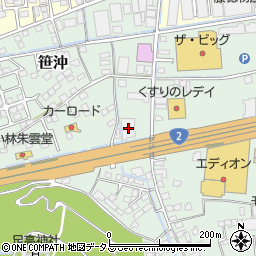 アイ・カフェ倉敷笹沖店周辺の地図