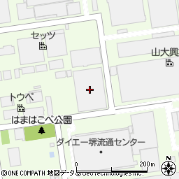 株式会社オーナミ関西事業部　堺事業所周辺の地図
