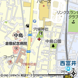 岡山県倉敷市中島2233周辺の地図