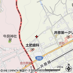 岡山県井原市高屋町1132-1周辺の地図