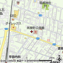 岡山県倉敷市茶屋町1608-7周辺の地図